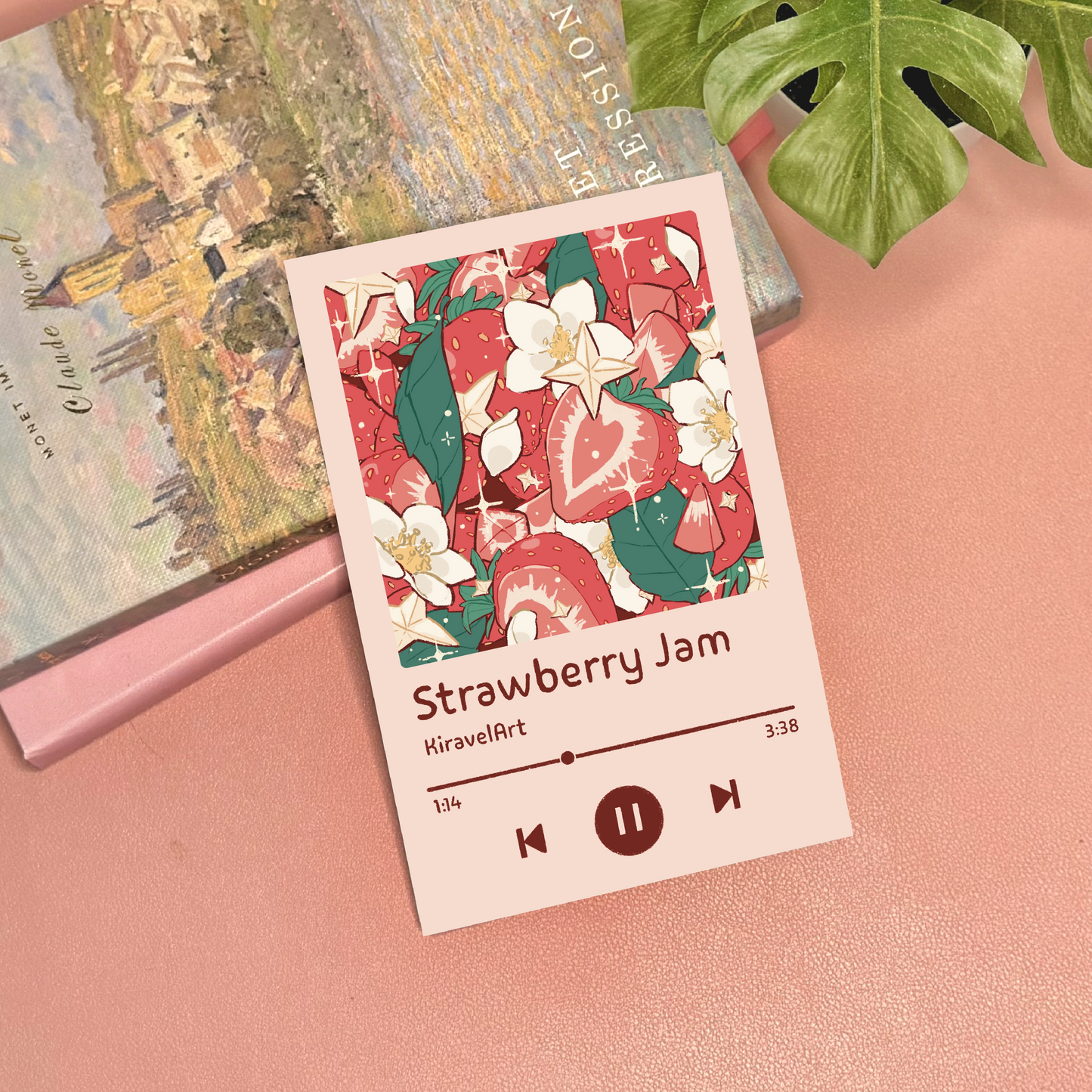 Strawberry Jam Art Print