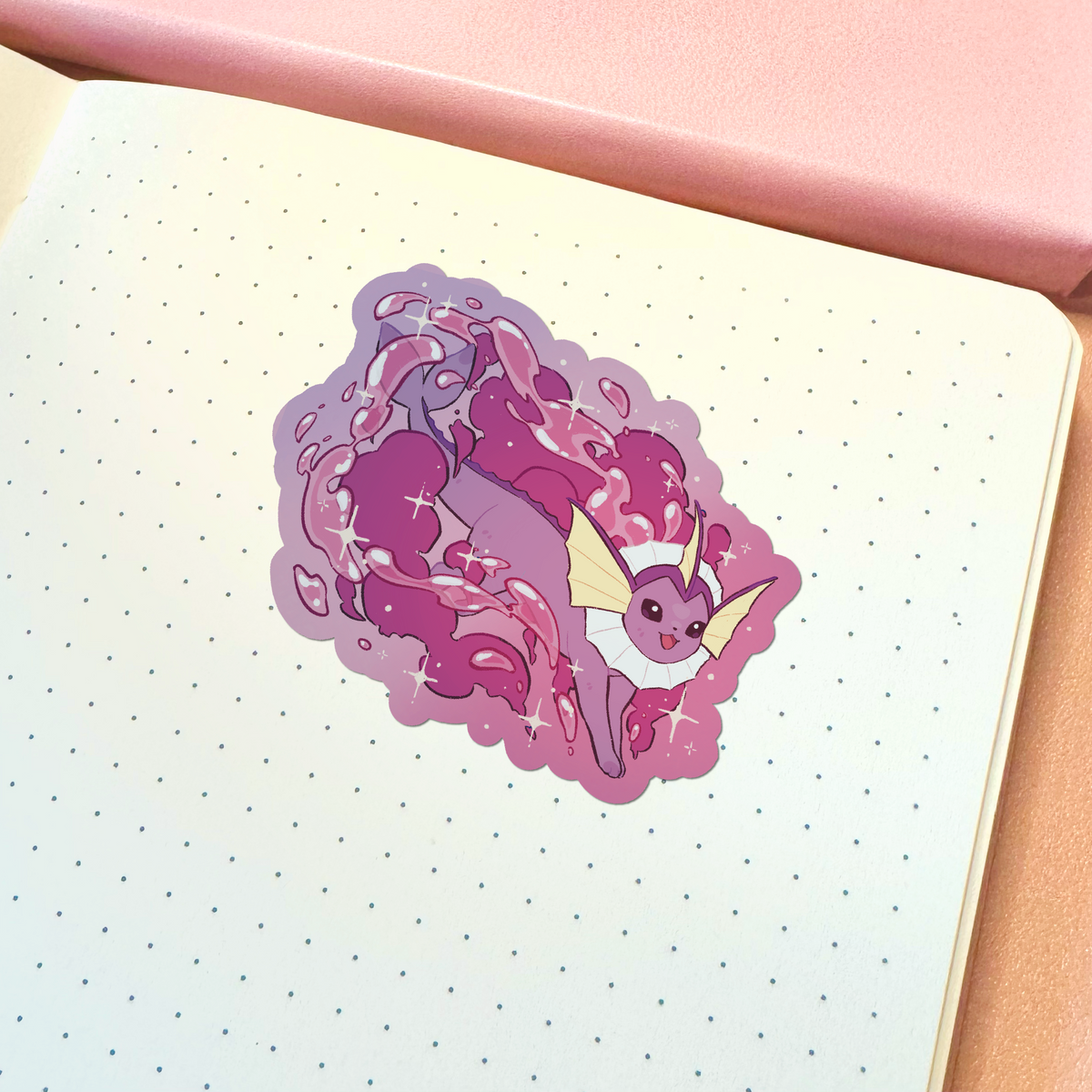 Shiny Vaporeon Vinyl Sticker from Pokemon