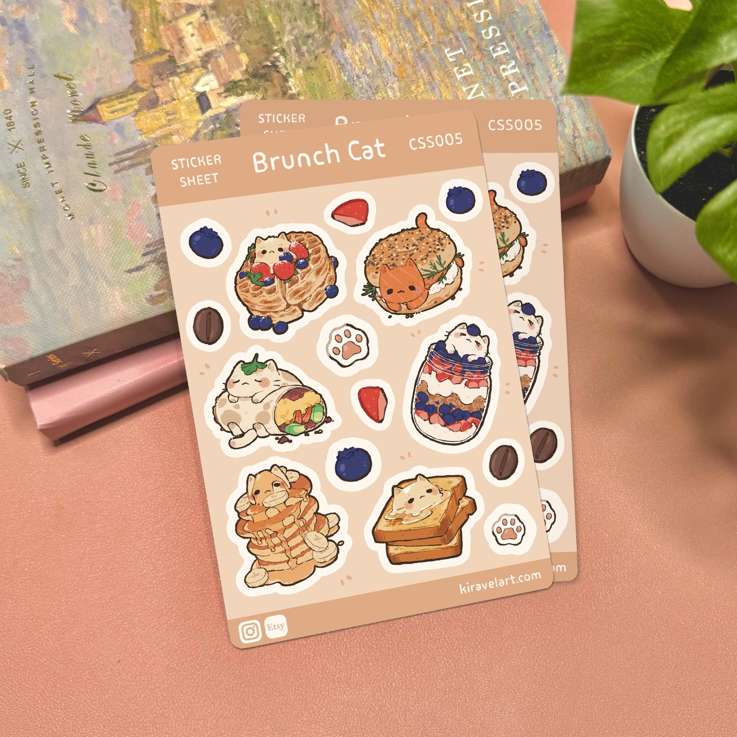 Cat Sticker Sheets