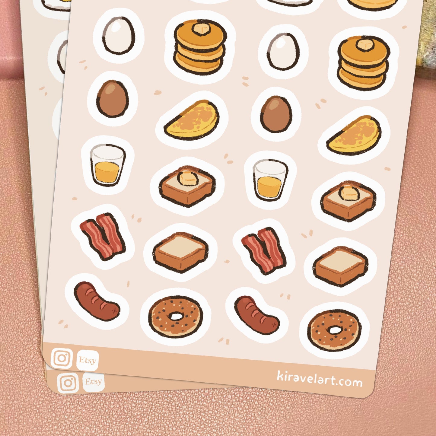 Breakfast Mini Sticker Sheet