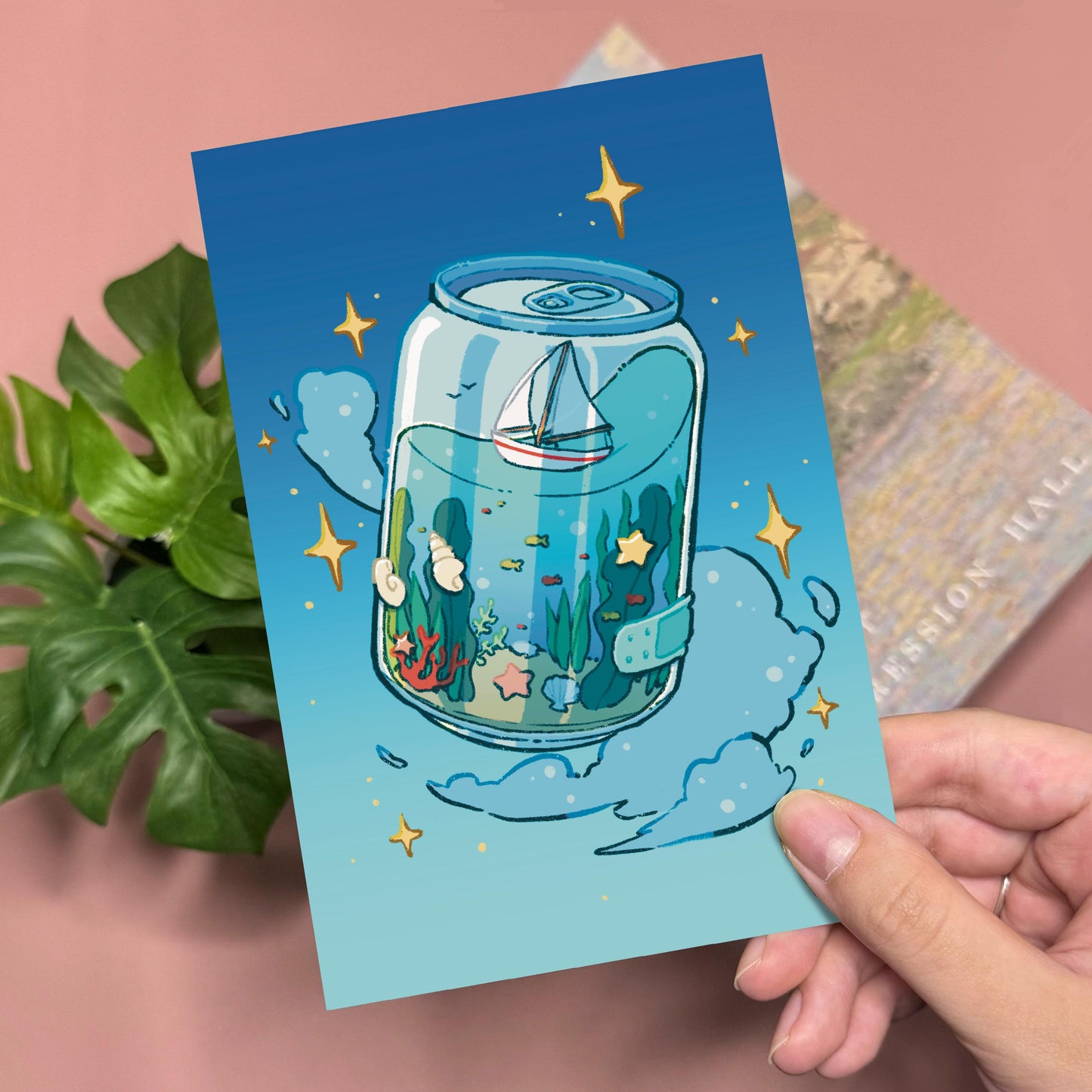 Ocean Aesthetic Art Print