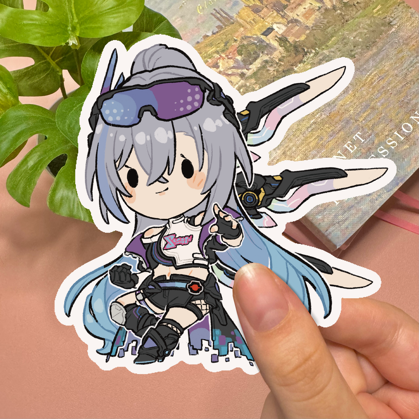 Silver Wolf LV.999 Decal