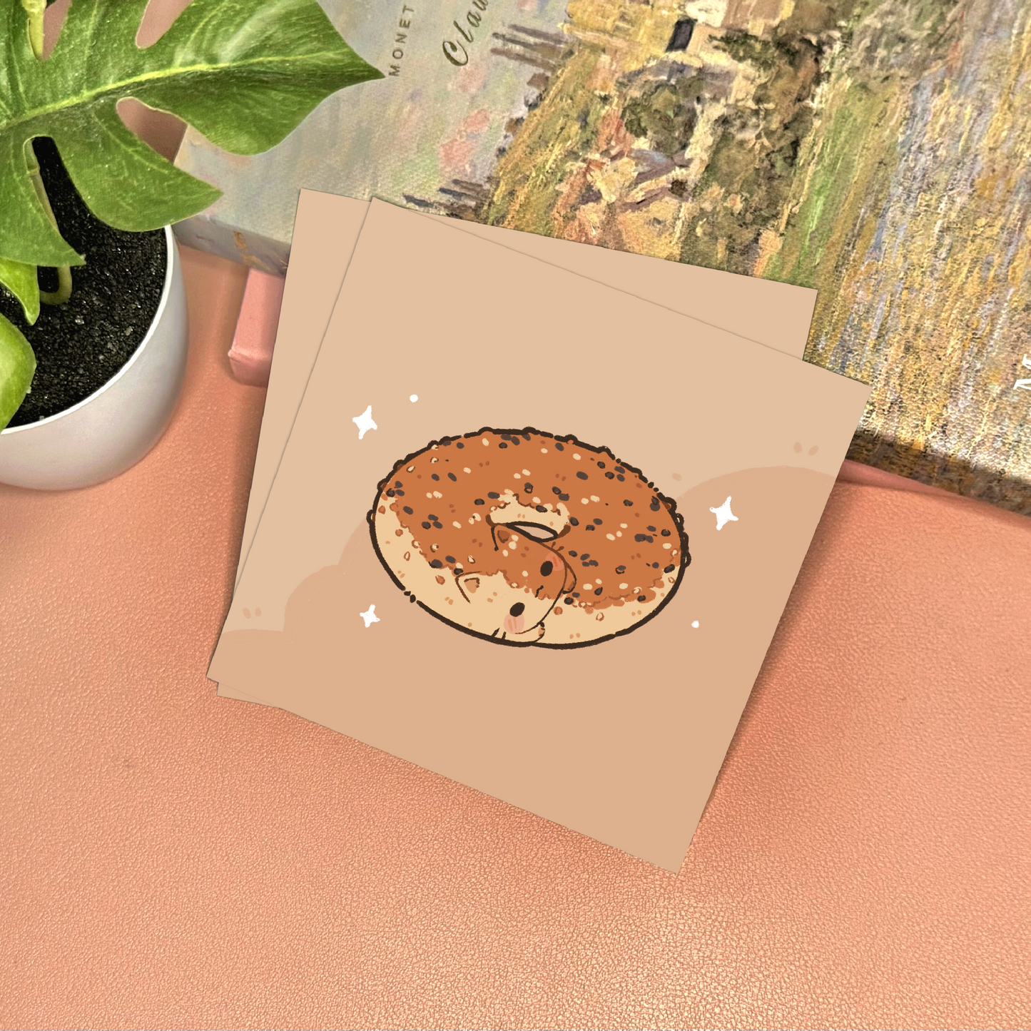 Bread Cat Art Print
