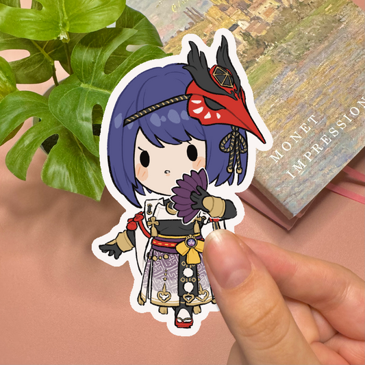 Kujou Sara Decal