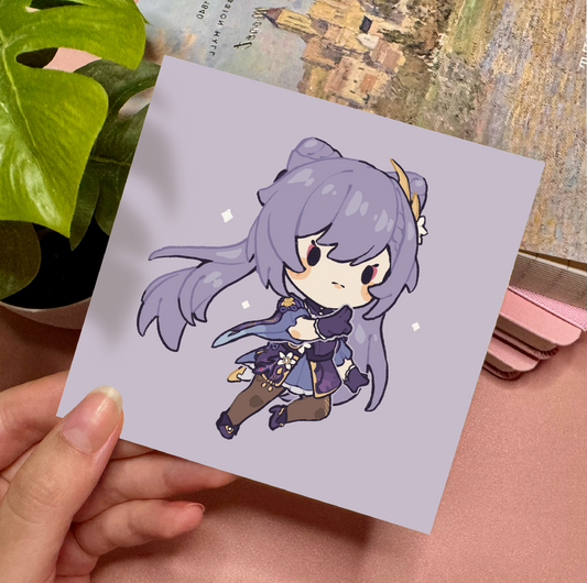 Keqing Mini Print