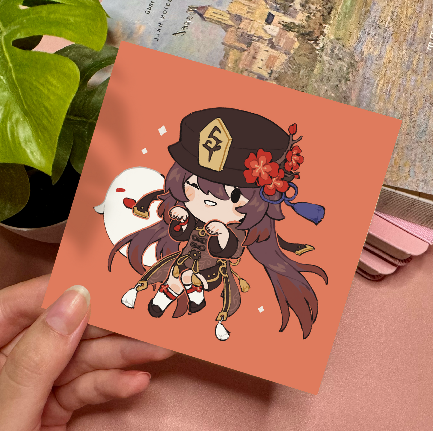 Hu Tao Mini Print