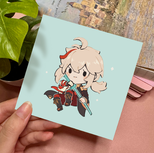 Kazuha Mini Print