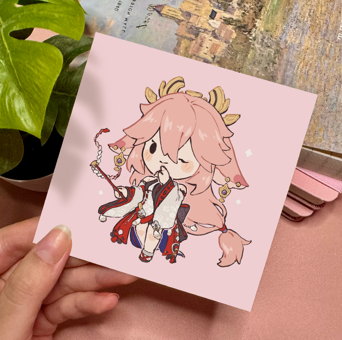 Yae Miko Mini Print