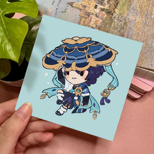 Wanderer Mini Print