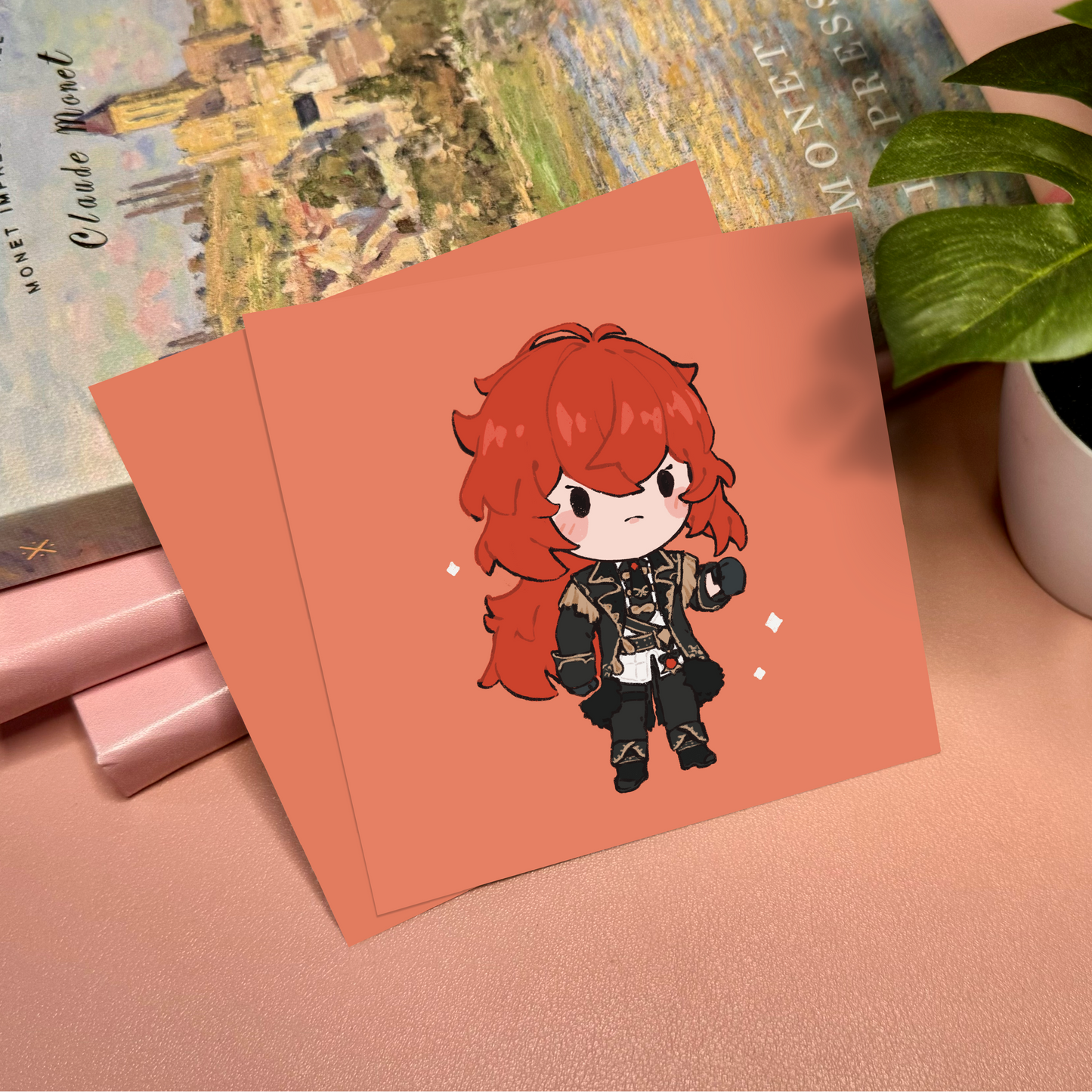 Diluc Mini Print