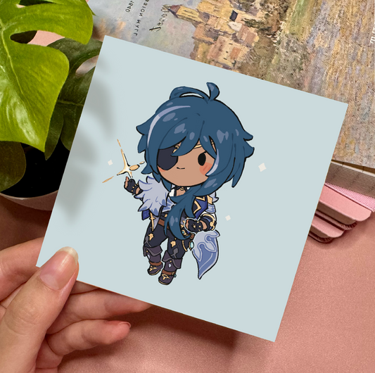 Kaeya Mini Print