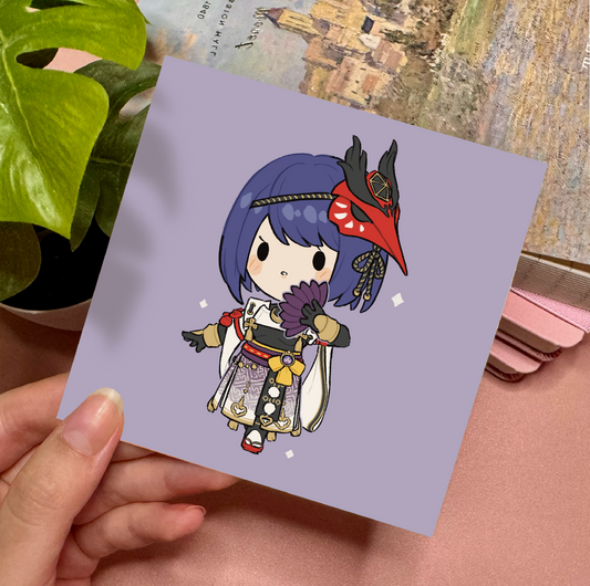 Kujou Sara Mini Print