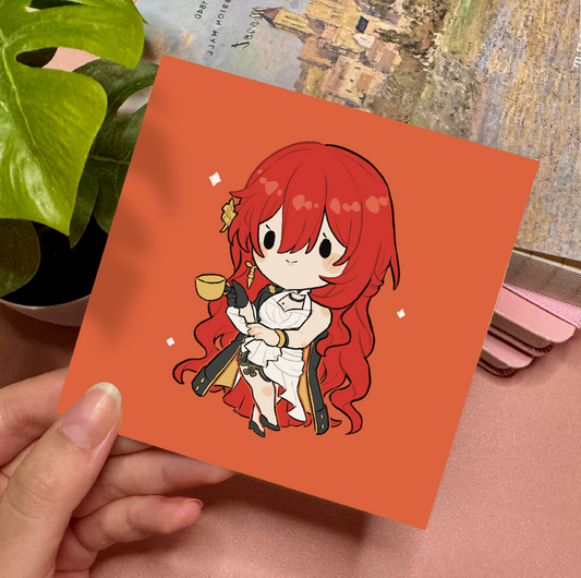 Himeko Mini Print