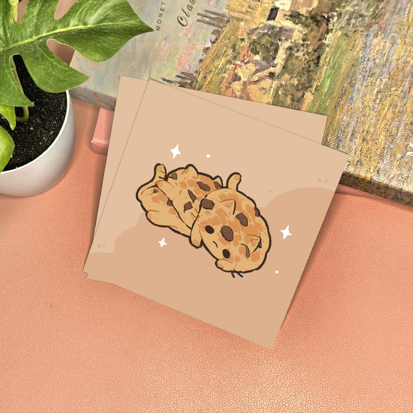 Pastry Cat Art Print