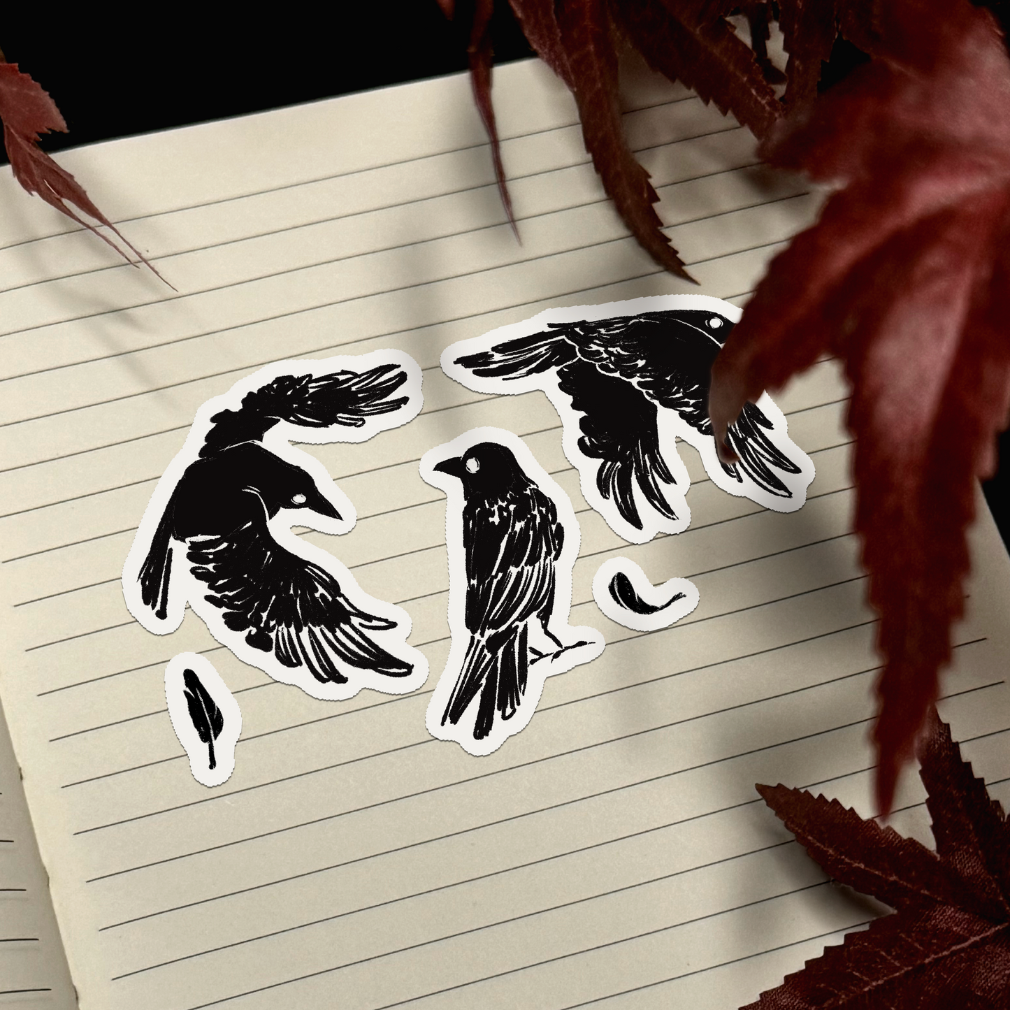 Raven Sticker Sheet