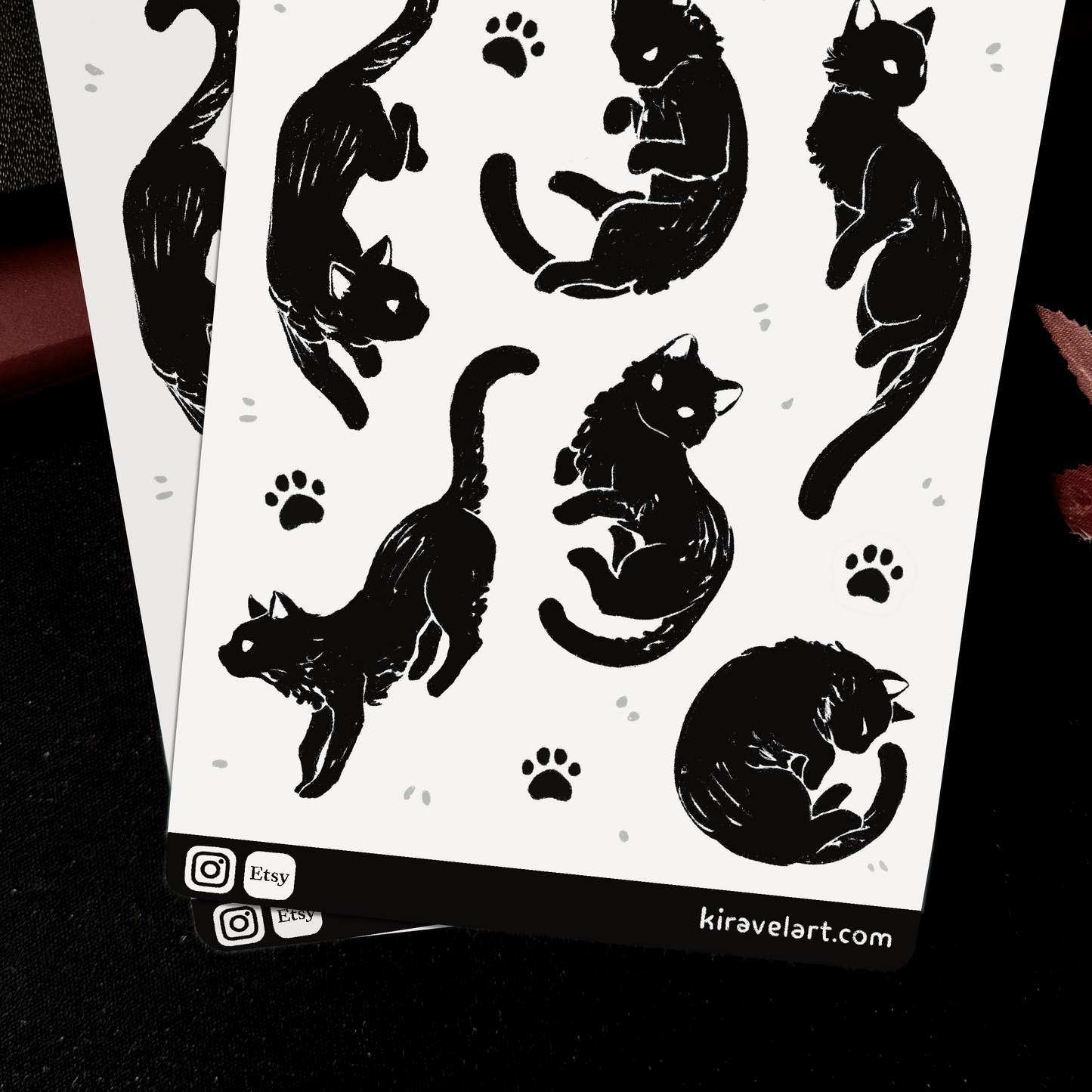 Cat Sticker Sheet