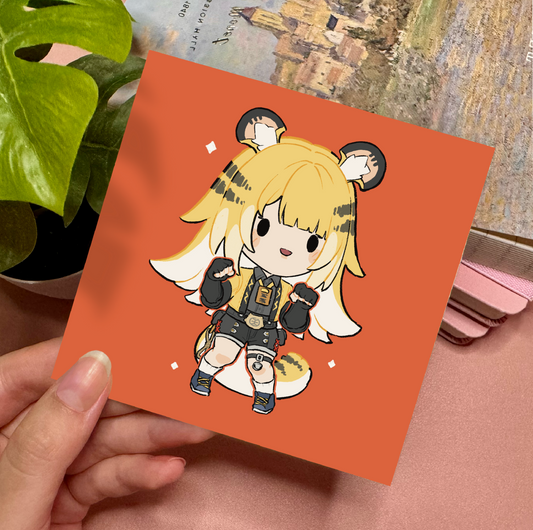 Ju Fufu Mini Print