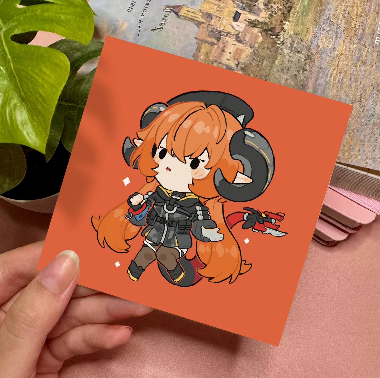 Orphie Mini Print