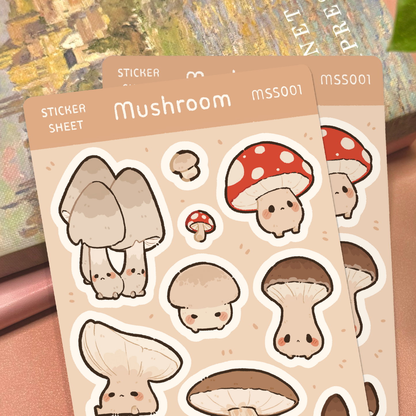 Mushroom Sticker Sheet