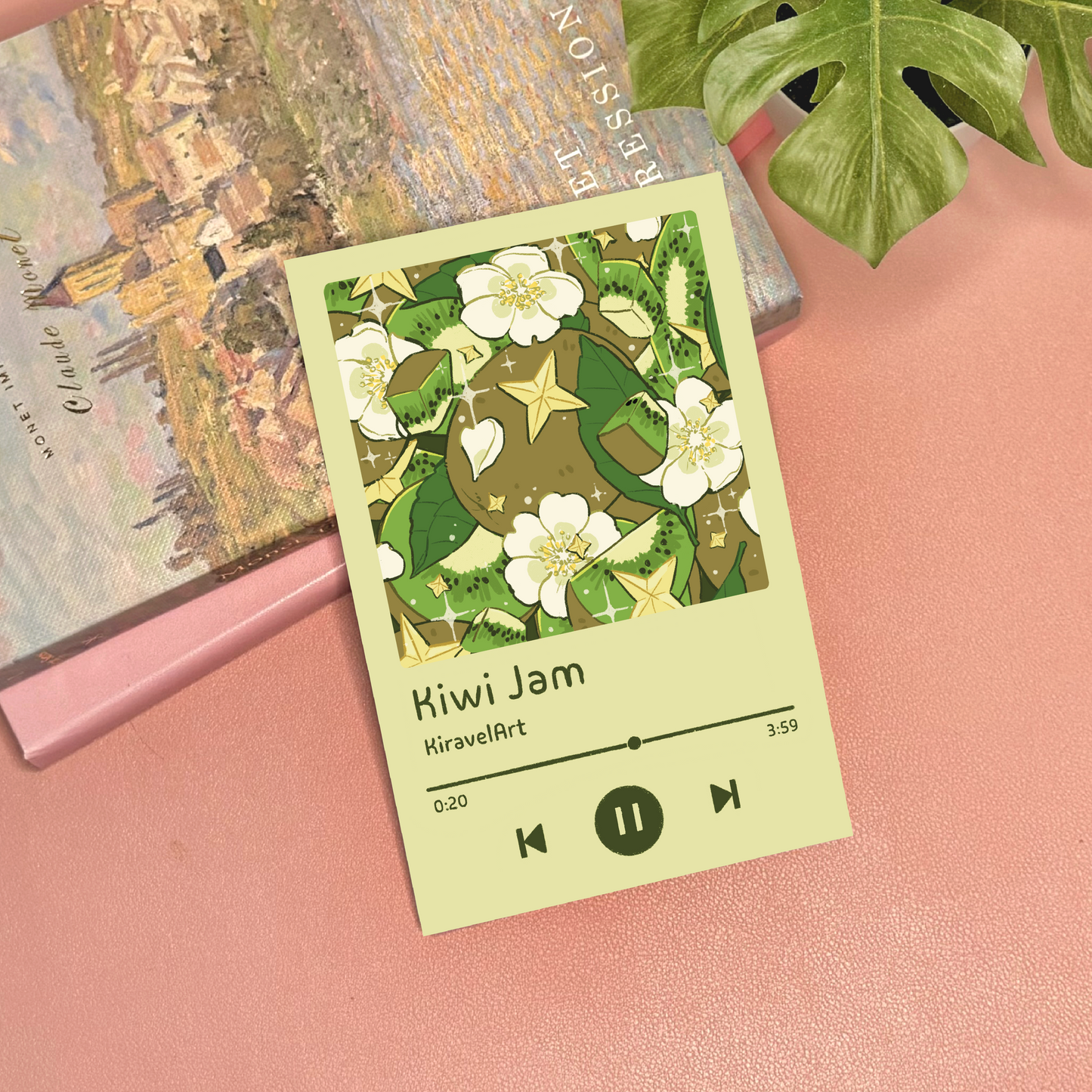 Kiwi Jam Art Print