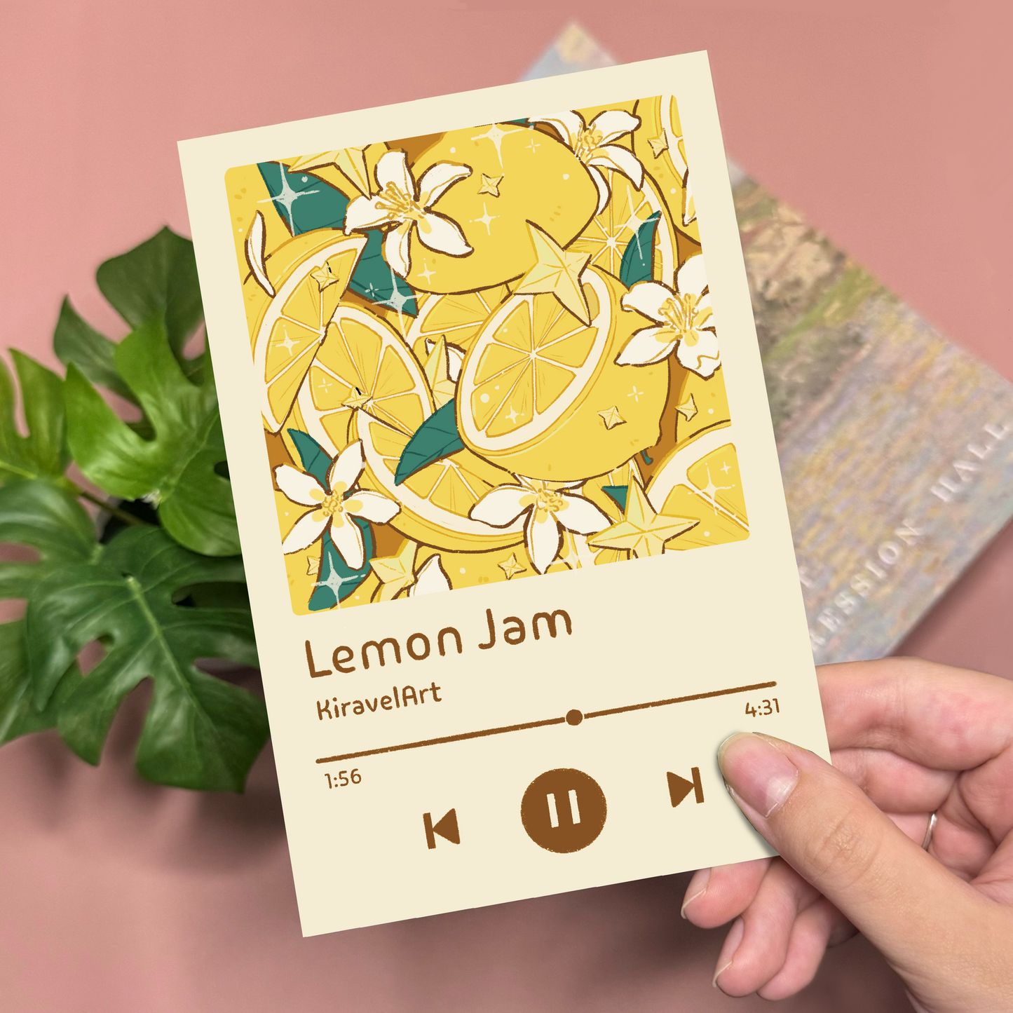 Lemon Jam Art Print