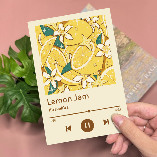 Lemon Jam Art Print