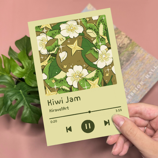 Kiwi Jam Art Print