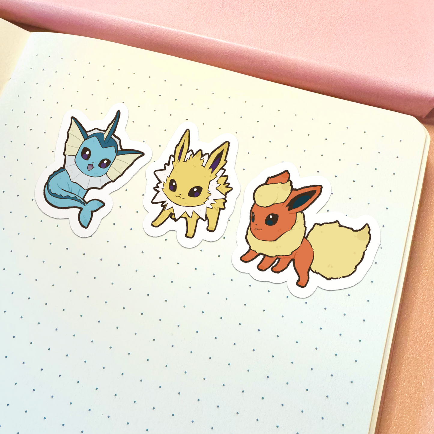 Eeveelution Sticker Sheet from Pokemon