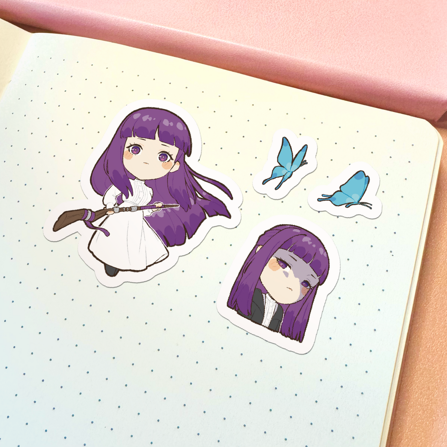 Fern Sticker Sheet from Frieren