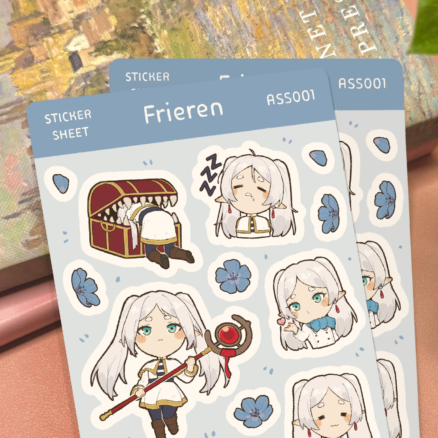 Frieren Sticker Sheet from Frieren