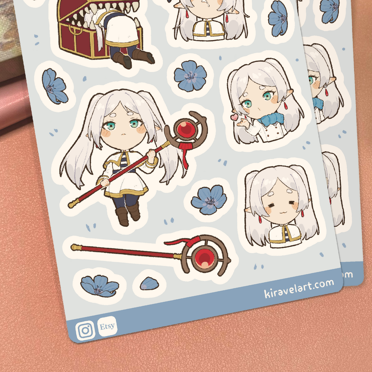 Frieren Sticker Sheet from Frieren