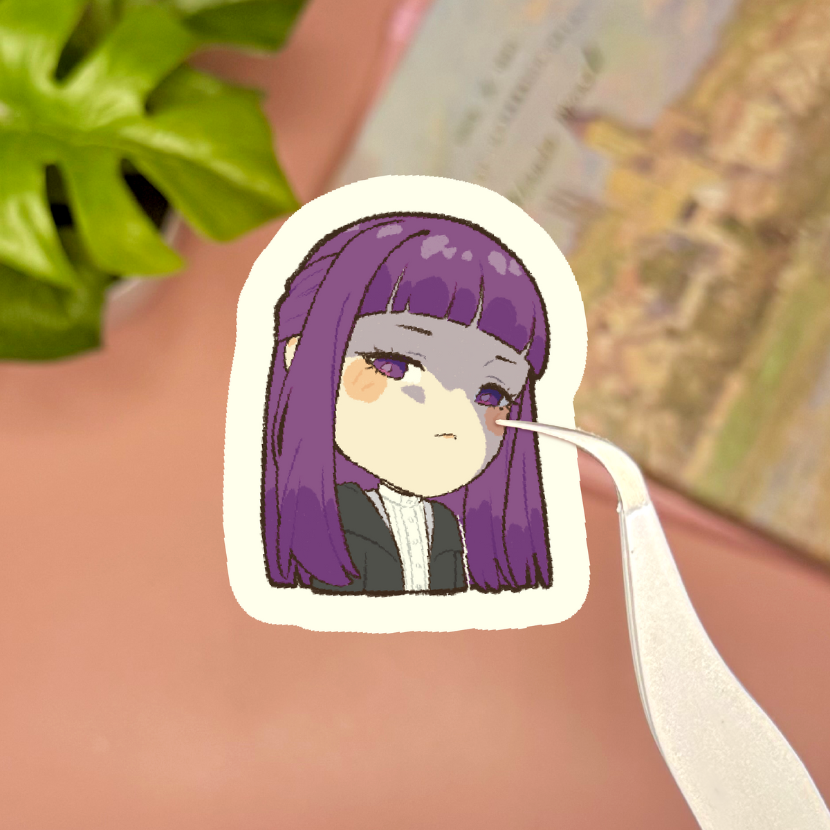 Fern Sticker Sheet from Frieren