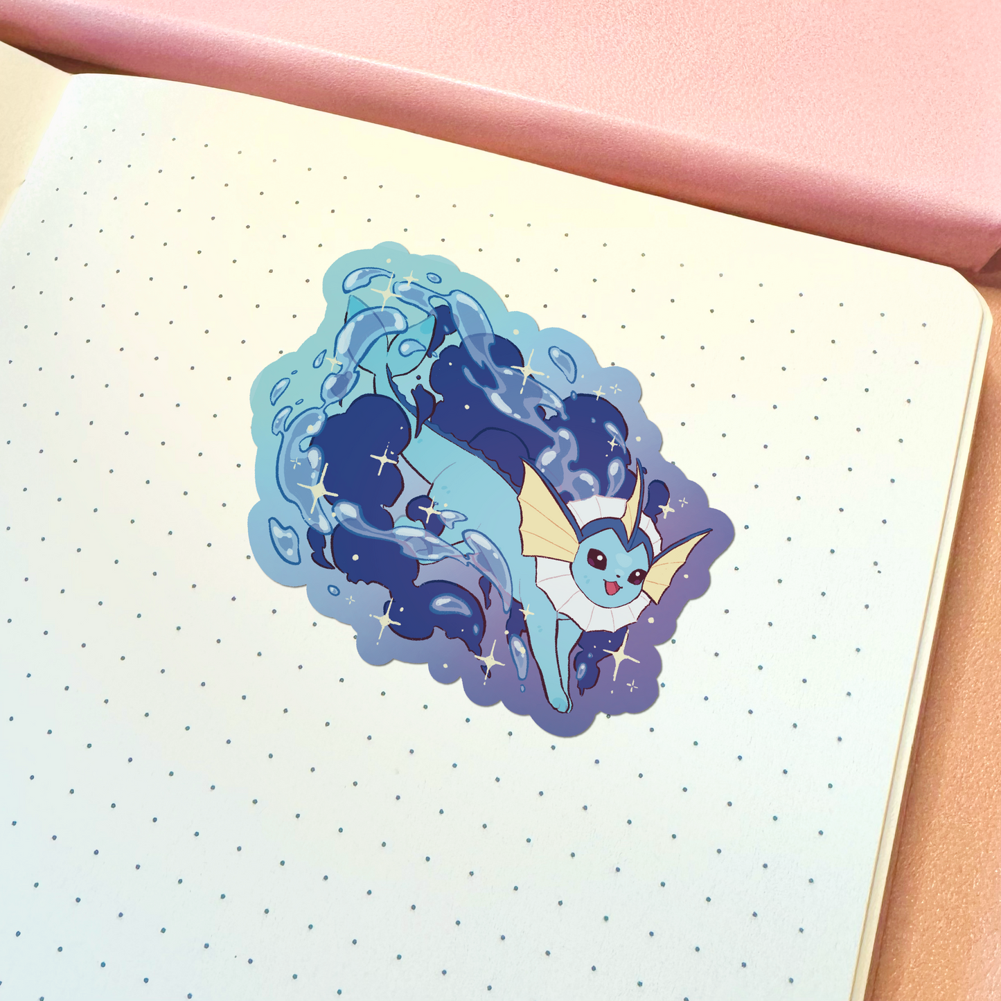 Vaporeon Vinyl Sticker from Pokemon