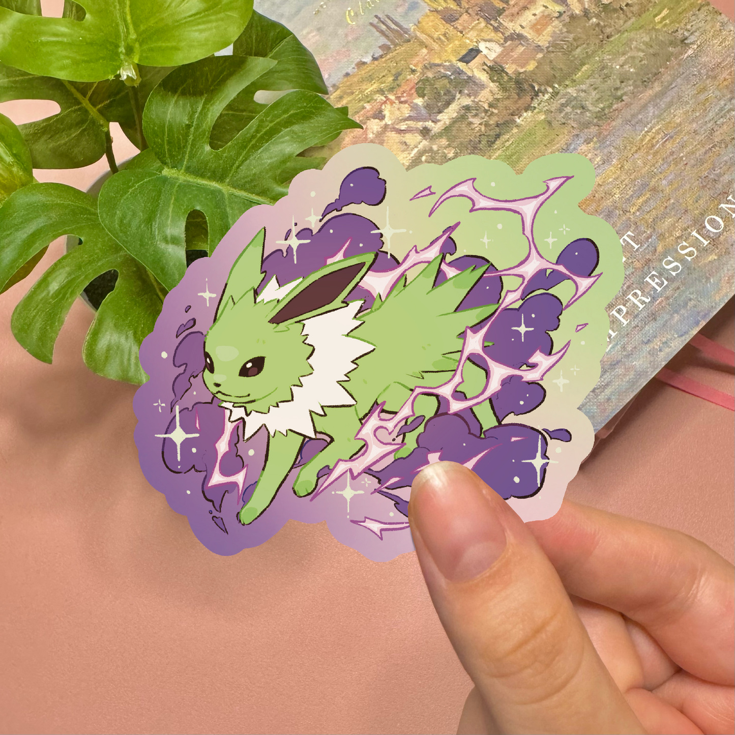 Shiny Jolteon Vinyl Sticker from Pokemon