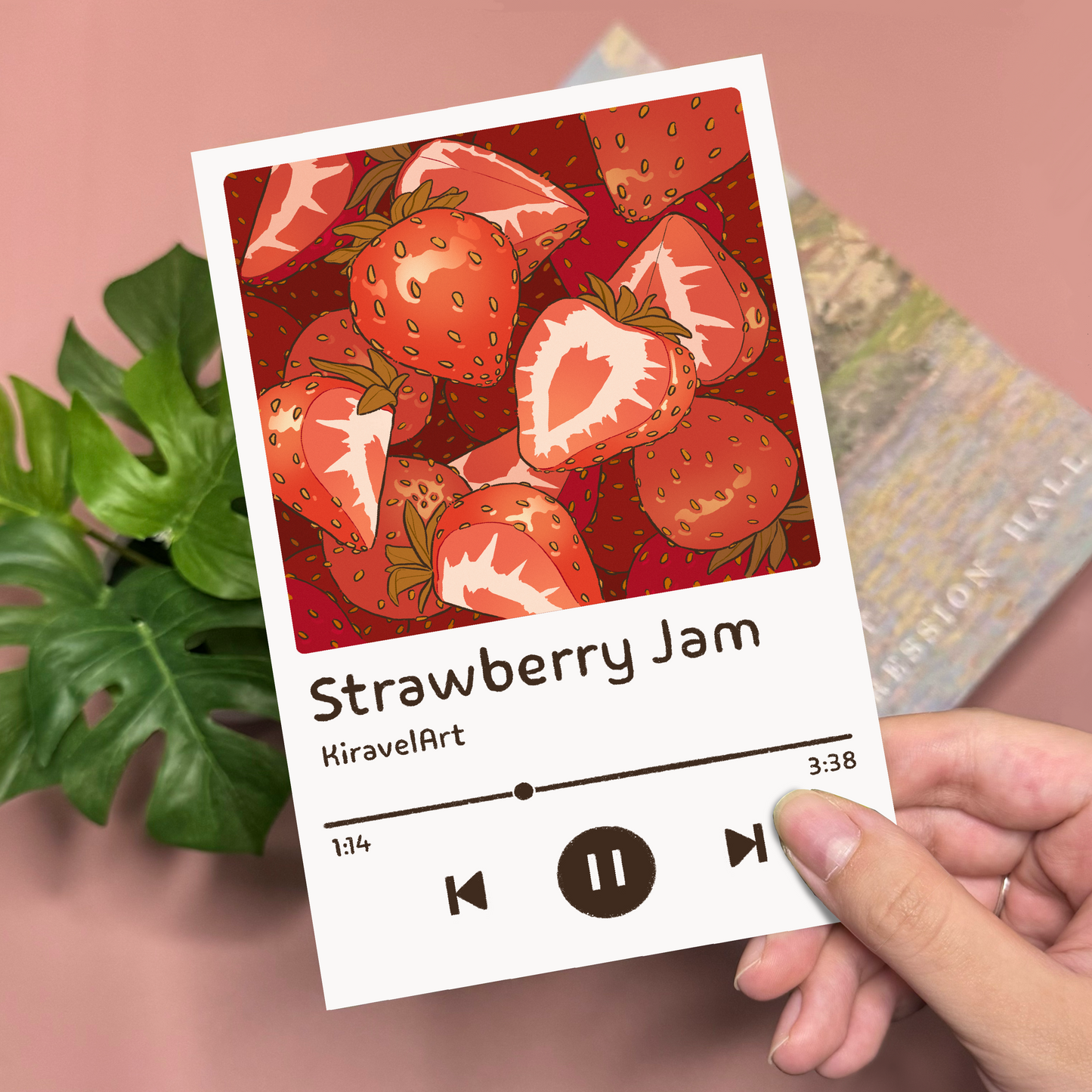 Strawberry Jam Art Print