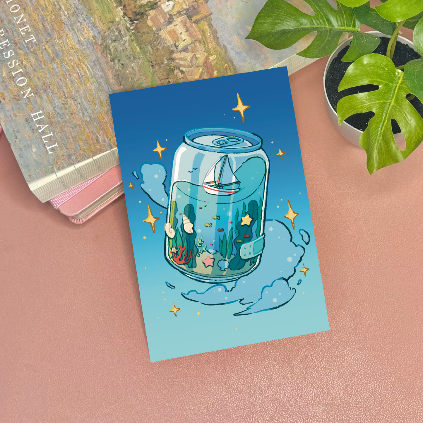 Ocean Aesthetic Art Print