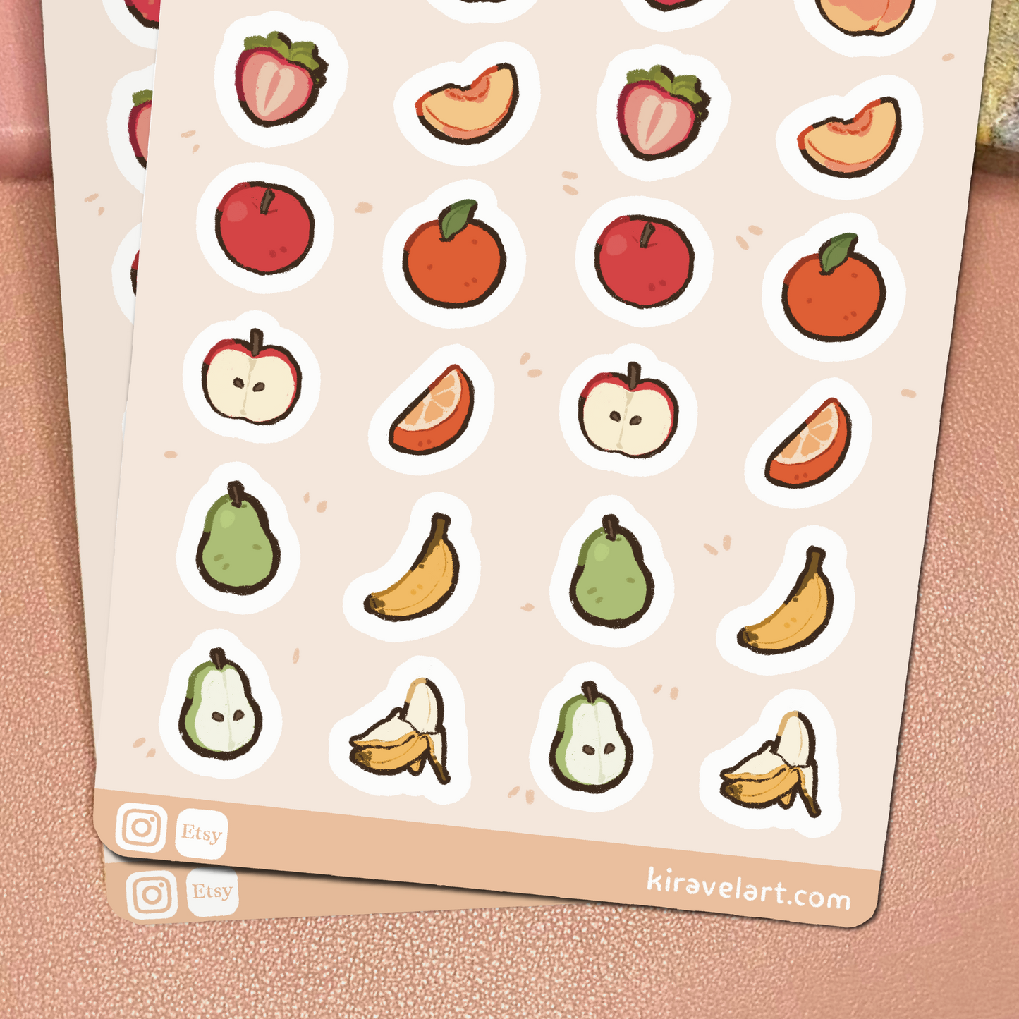 Fruit Mini Sticker Sheet