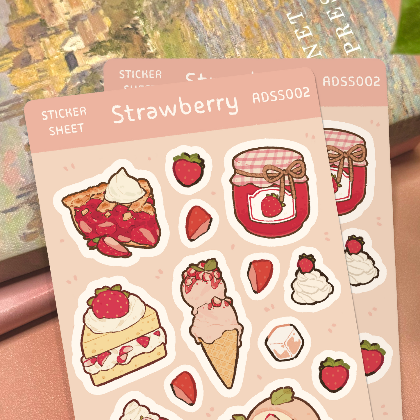 Strawberry Delights Sticker Sheet