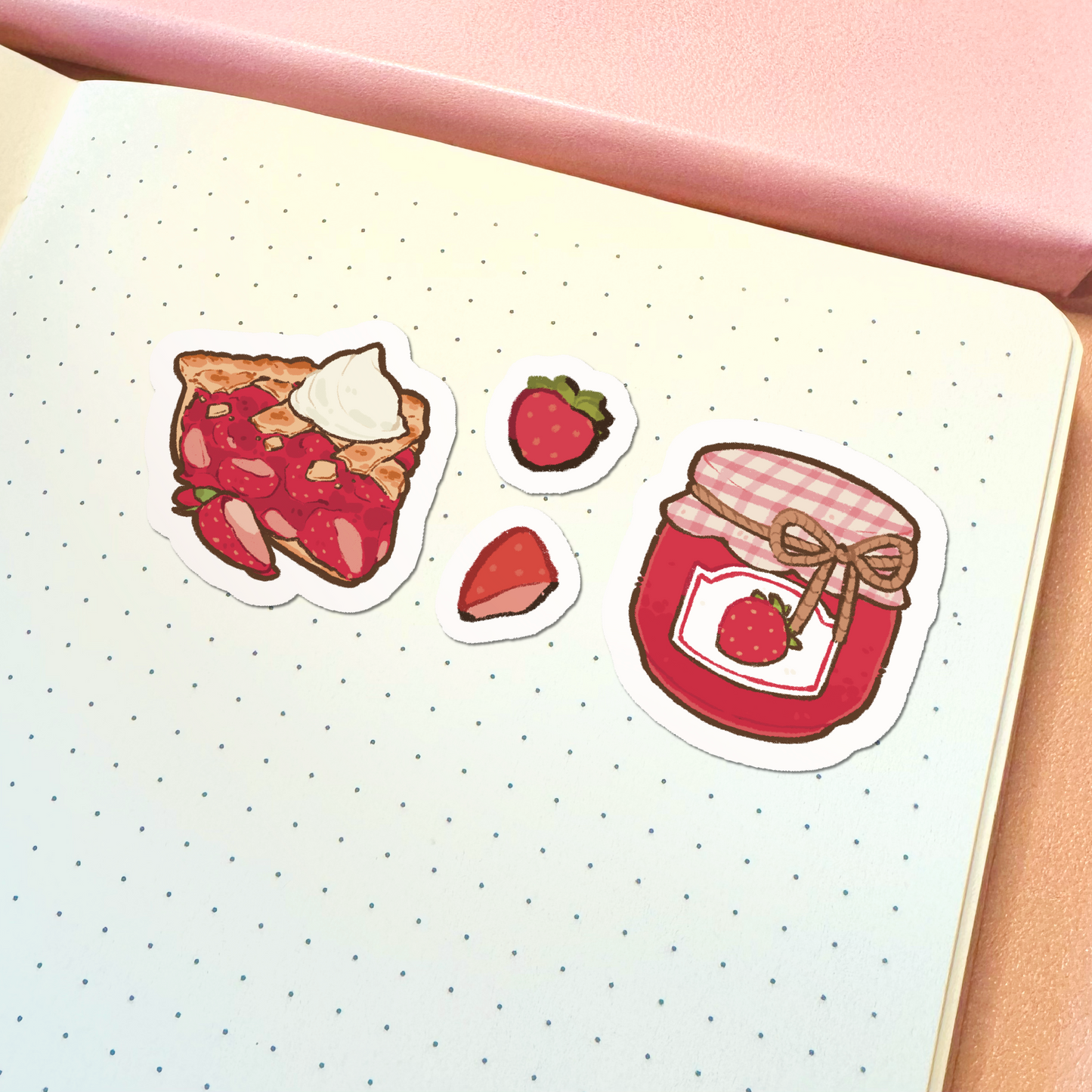 Strawberry Delights Sticker Sheet