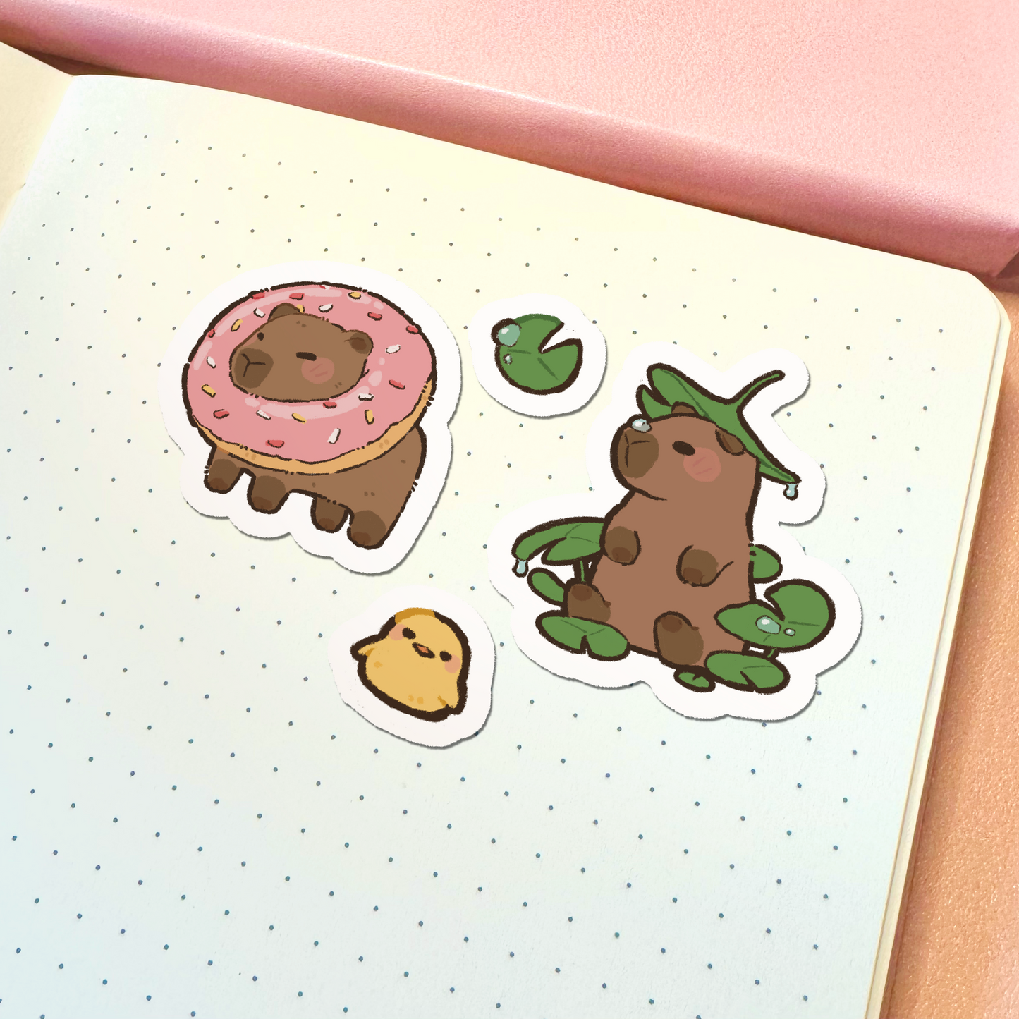 Capybara Sticker Sheet