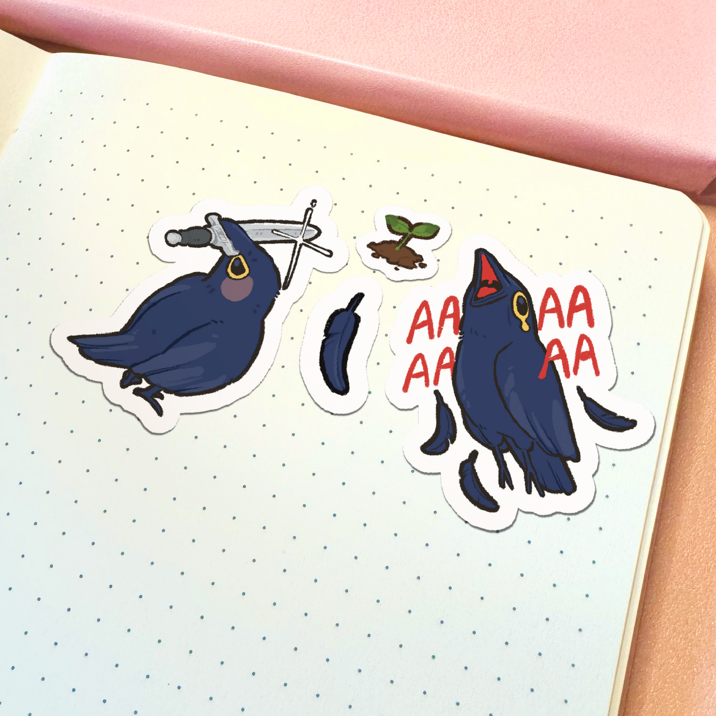 Raven Sticker Sheet