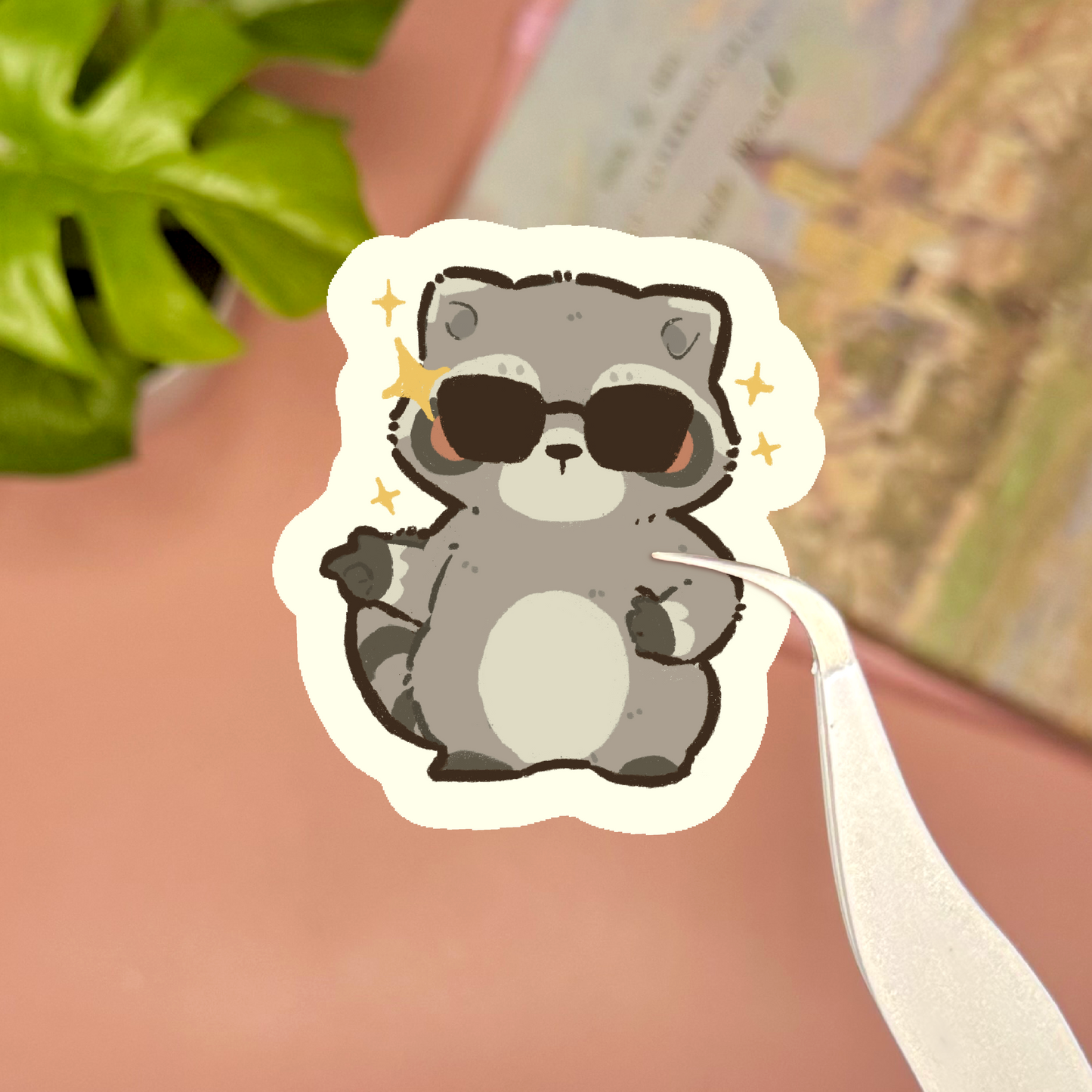 Raccoon Sticker Sheet