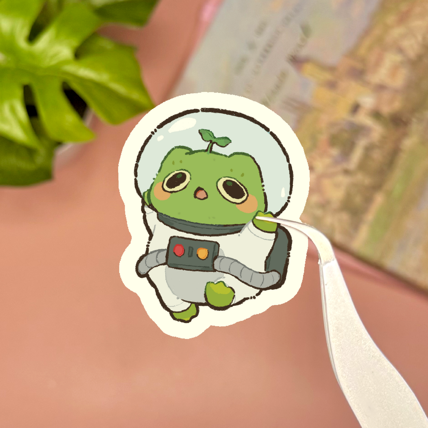 Halloween Frog Sticker Sheet