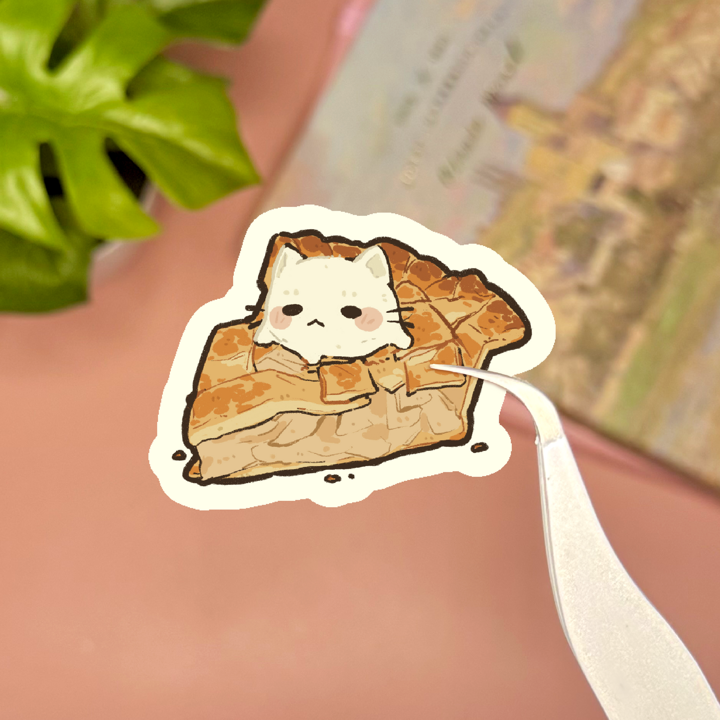 Pastry Cat Sticker Sheet