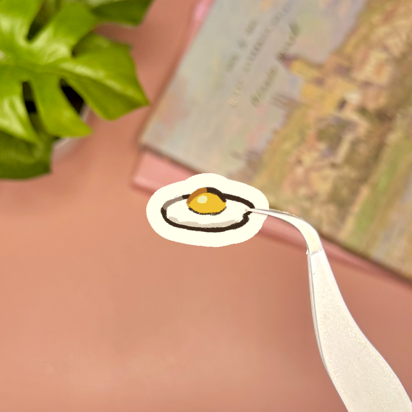 Egg Cat Sticker Sheet