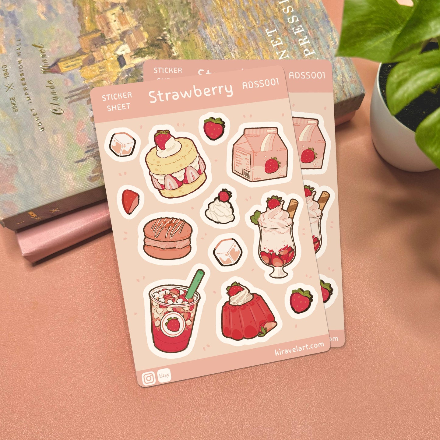Strawberry Delights Sticker Sheet