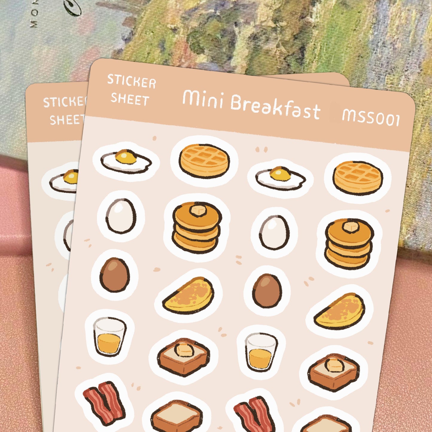 Breakfast Mini Sticker Sheet
