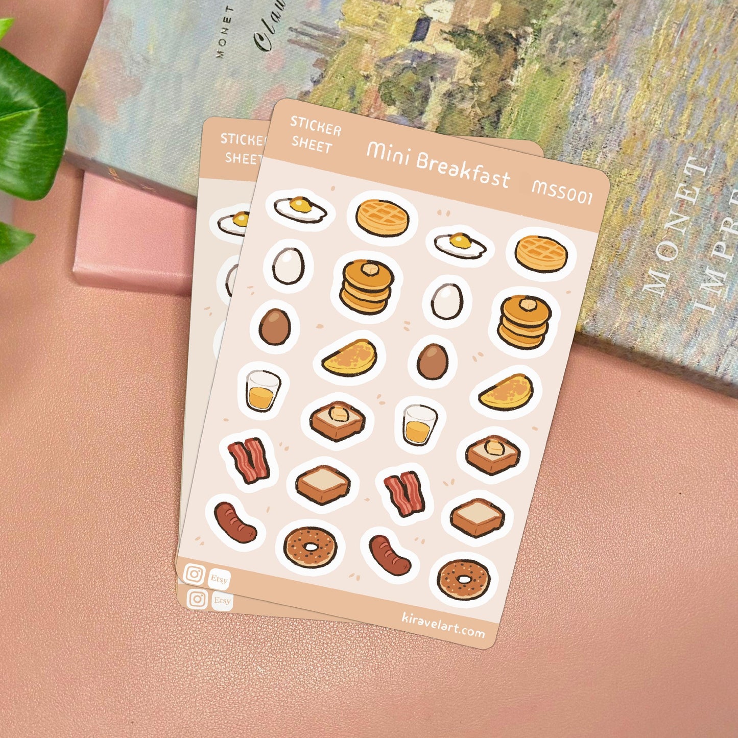 Breakfast Mini Sticker Sheet