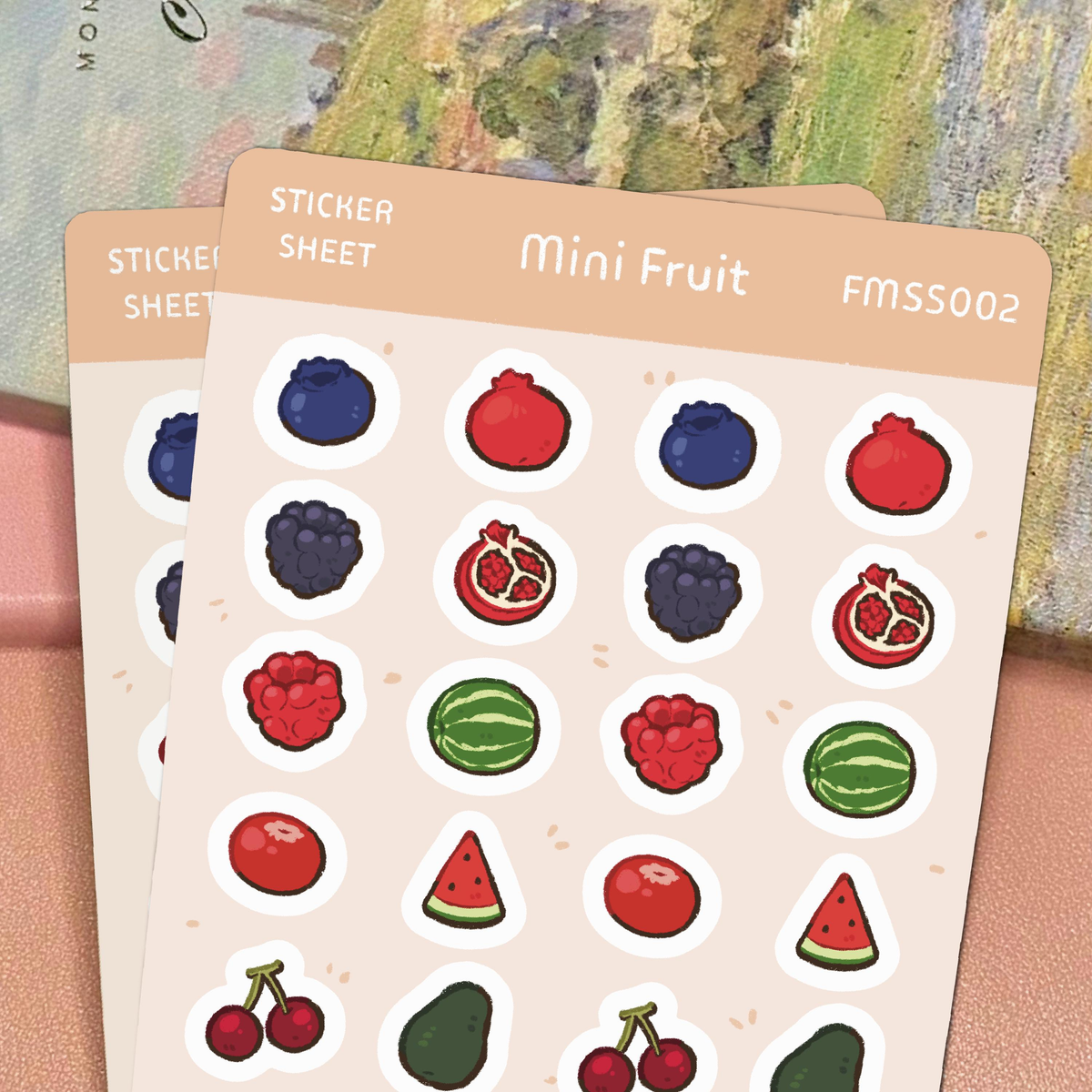 Fruit Mini Sticker Sheet