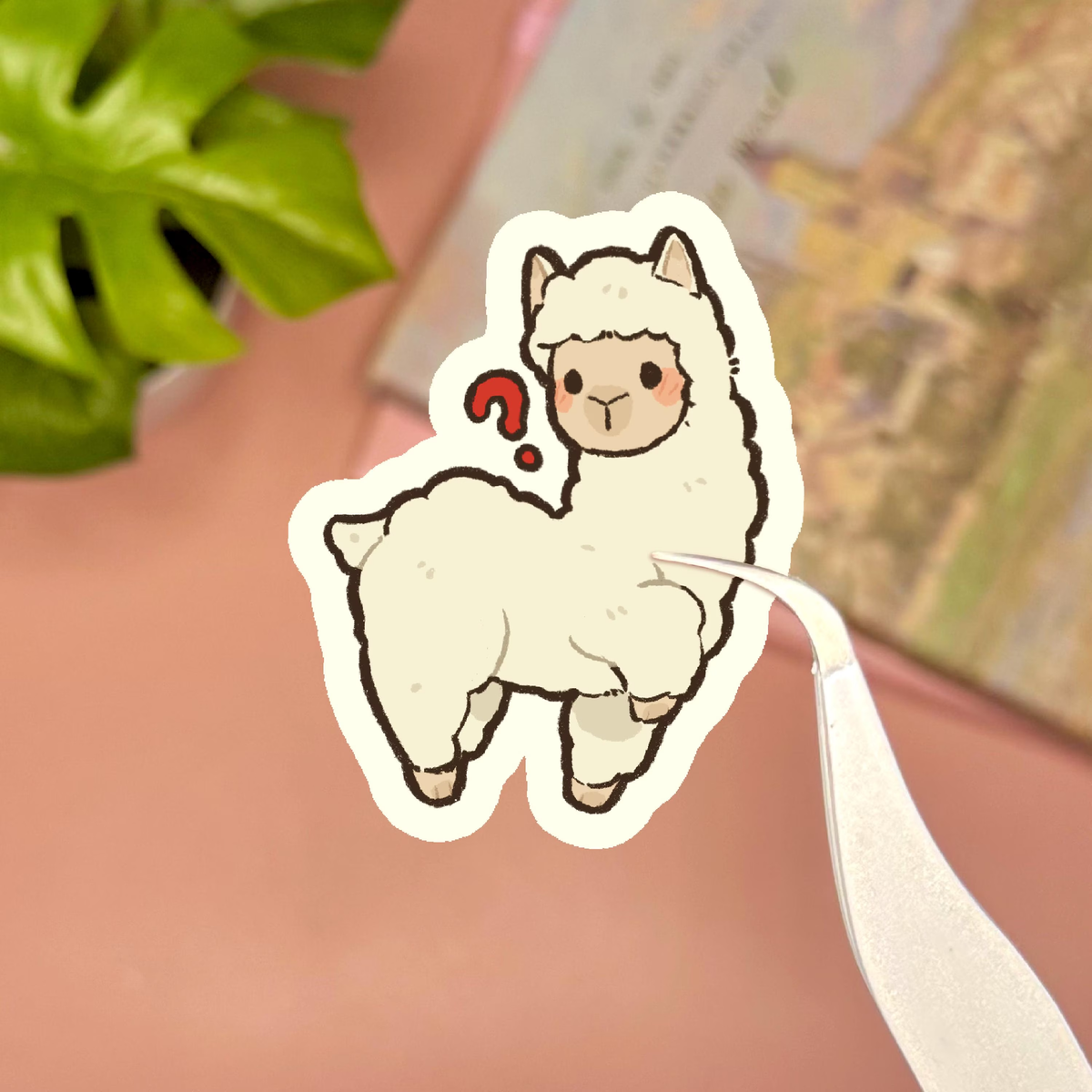 Llama Sticker Sheet